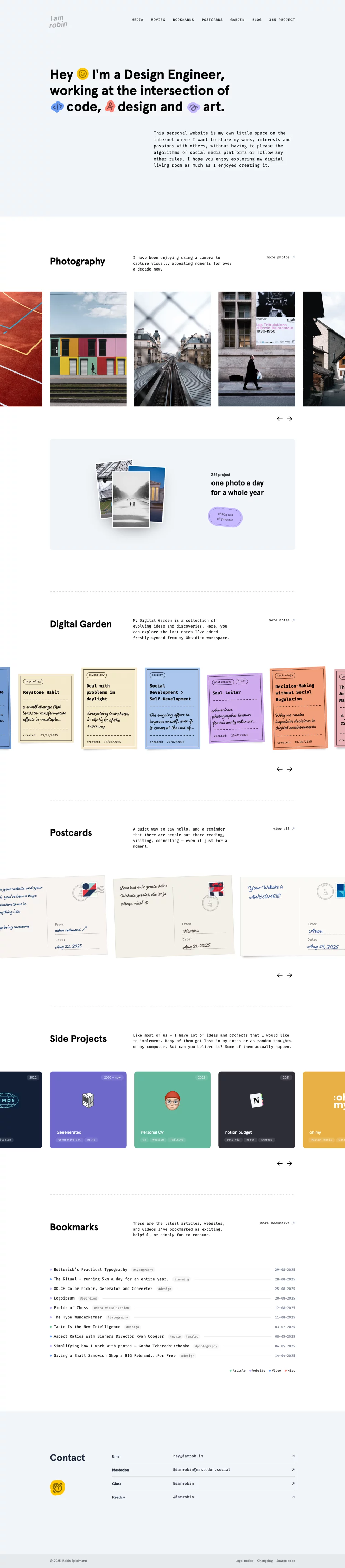 Robin Spielmann - Full Page Screenshot