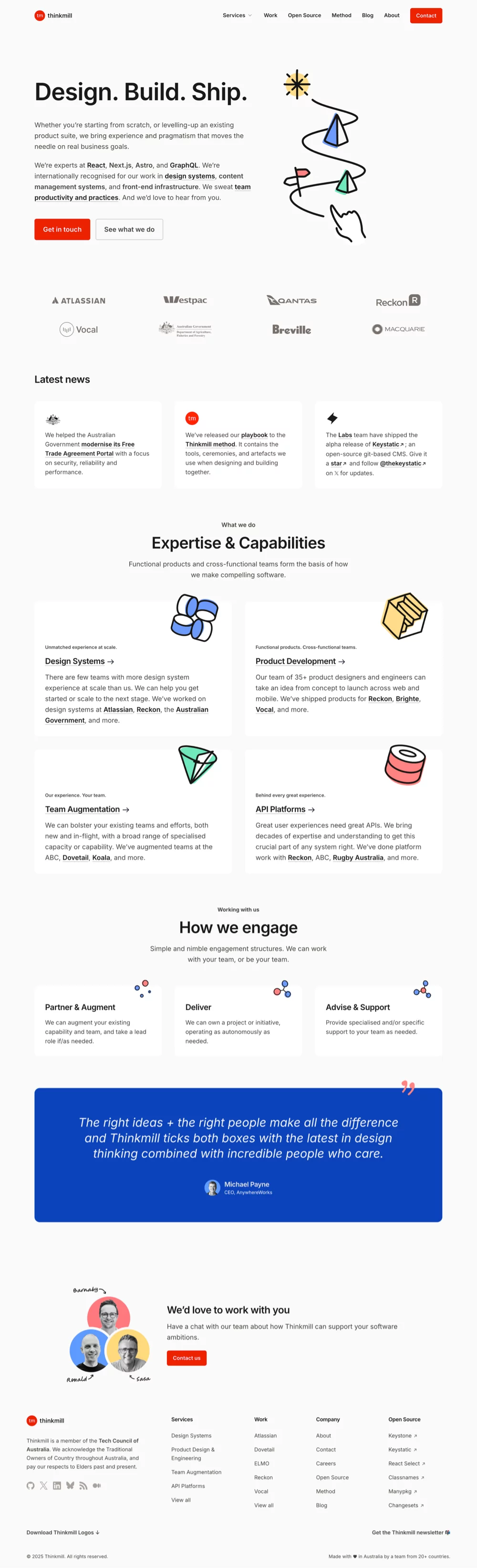 Thinkmill - Full Page Screenshot